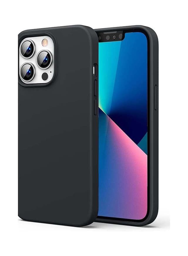 كفر سيليكون لهاتف iPhone 13 Pro لون أسود Silicone Anti-Scratch Protective Case - UGreen