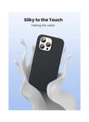 كفر سيليكون لهاتف iPhone 13 Pro لون أسود Silicone Anti-Scratch Protective Case - UGreen
