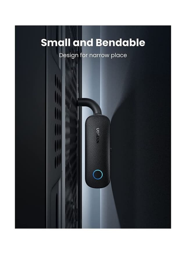 UGREEN Bluetooth 5.0 Audio Transceiver Wireless Bluetooth Transmitter and Receiver Adapter for Wireless Music Stream with Hand-free Call Black