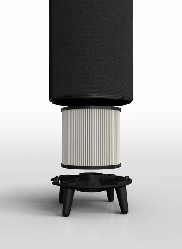 جهاز تنقية الهواء ماير هوب بيسيل رمادي BISSELL Myair Hub  Air Purifier