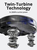 مكنسة يوفي روبوفاك روبوت الذكية من انكر RoboVac X8 Hybrid