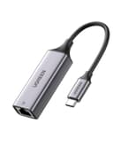 محول USB C إلى Ethernet جيجابت RJ45 شبكة سلكية Thunderbolt 3 LAN متوافق مع MacBook Surface Pro iPad Pro 2021 Switch PS5 XPS15 13 Galaxy Tabs ( USB C to Ethernet Adapter Gigabit  RJ45 Wired Network)