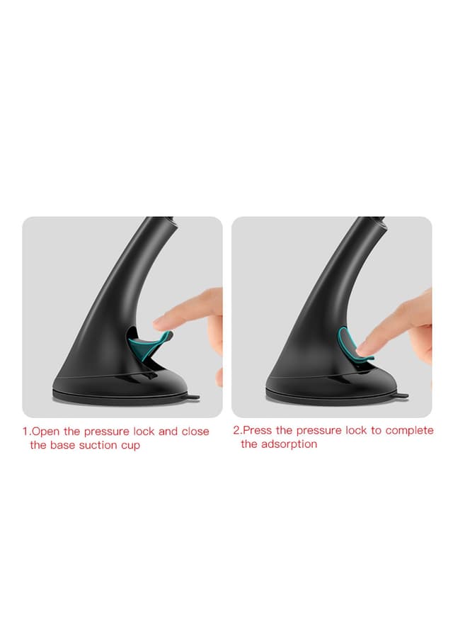 Yesido Mobile Holder for Car/Office - Black
