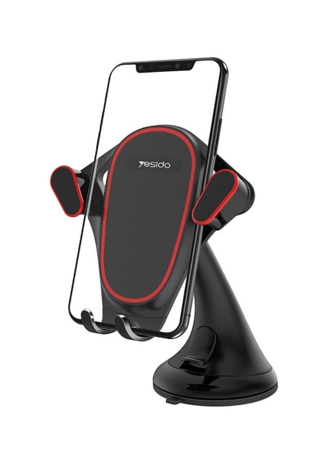 Yesido Mobile Holder for Car/Office - Black