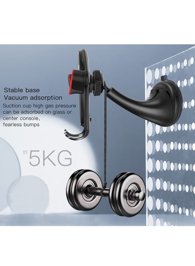 Yesido Mobile Holder for Car/Office - Black