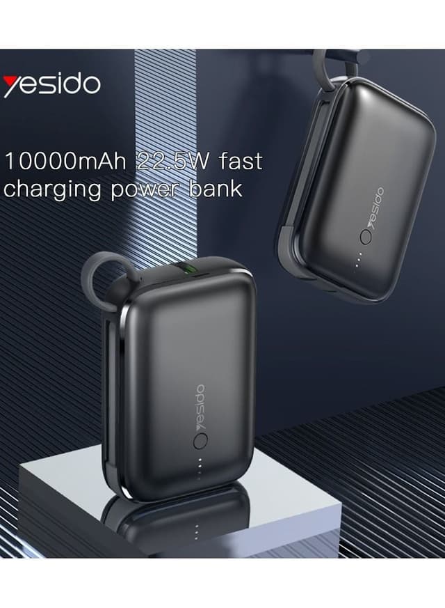 Yesido YP-18 Super Mini 10,000 Mah Power Bank Compatible with PD3.0 / WC3.0 /FCP/AFC