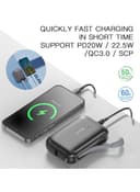 Yesido YP-18 Super Mini 10,000 Mah Power Bank Compatible with PD3.0 / WC3.0 /FCP/AFC