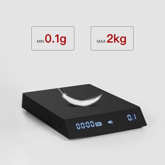 ميزان تايمور رقمي للقهوة Timemore Mirror Nano Espresso Scale