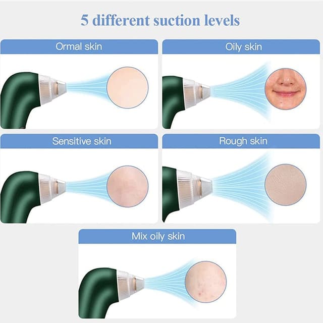 Blackhead Remover Pore Vacuum Cleaner with Camera