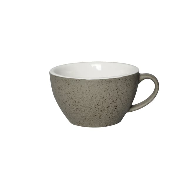 Loveramics Egg Latte Cup & Saucer 250ml - Granite