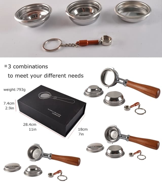 Saraya E61 Portafilter Set 58mm