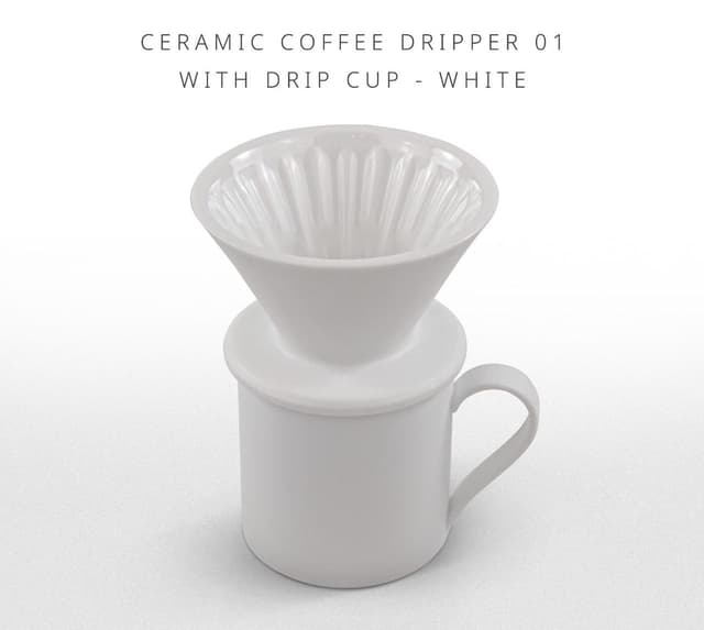 كوب لتقطير القهوة 150ml سيراميك Ceramic Drip Cup - Timemore