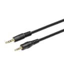 كيبل من 3.5mm الى 2.5mm أسود AUX Cable - Merlin