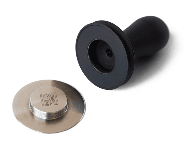 مكبس تامبر قهوة 58mm بلاستيك أسود | Barista Hustle Tamper