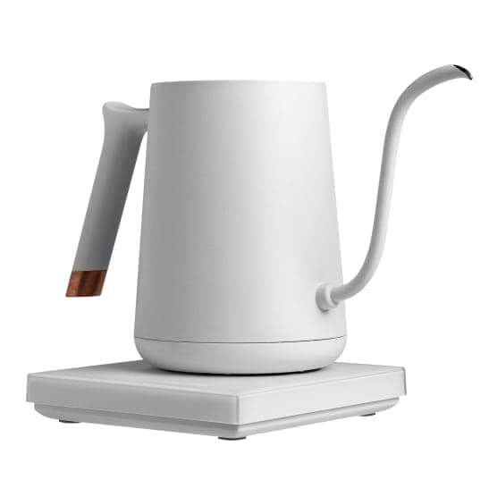 ابريق تقطير القهوة الكهربائي 800 مل أبيض تايم مور Timemore White 800ml Electric Pour Over Kettle