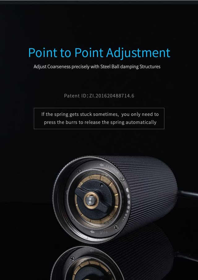 Timemore Grinder Chestnut C2 Max - Black