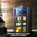 ثلاجة مشروبات إلكترونية 95 لتر كوول بيبي COOLBABY CZBX20 Household Wine Cabinet