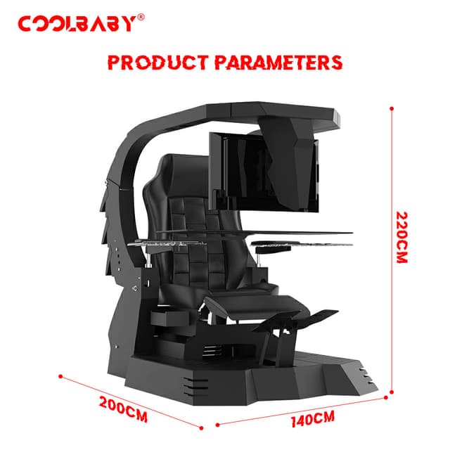 كرسي قيمنق إحترافي تصميم كرسي الإمبراطور INGREM WLDHY Zero Gravity Reclining Gaming Workstation Game Chair  Ergonomic Gaming Chair With Heat And Massage
