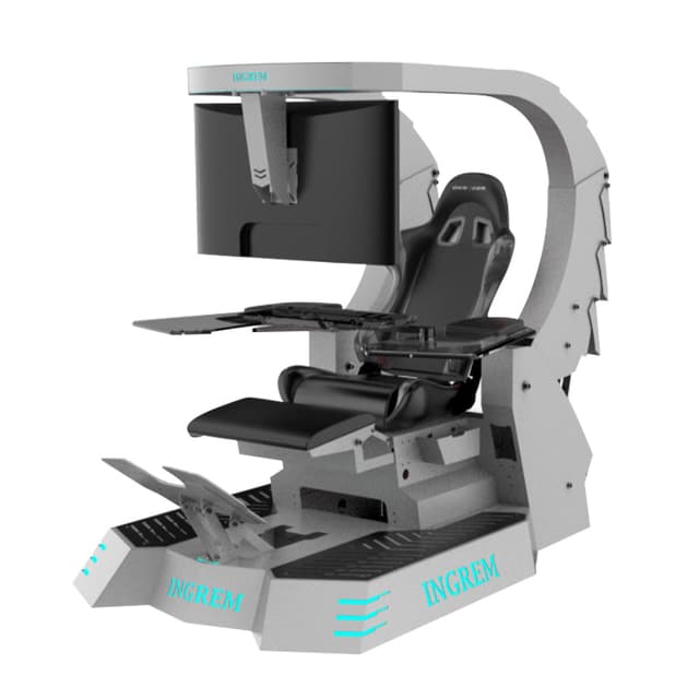 كرسي قيمنق إحترافي تصميم كرسي الإمبراطور INGREM WLDHY Zero Gravity Reclining Gaming Workstation Game Chair  Ergonomic Gaming Chair With Heat And Massage