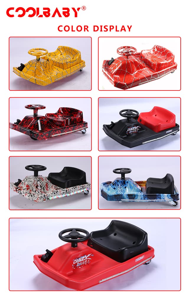 Cool Baby COOLBABY DP7 3 Speed 36V Electric Scooter Drifting Ride On Scooter Crazy Car For Kids Electric Scooter