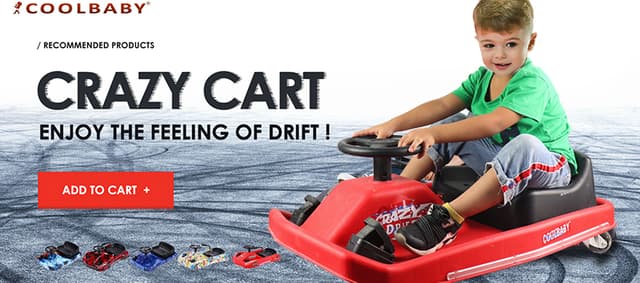 Cool Baby COOLBABY DP7 3 Speed 36V Electric Scooter Drifting Ride On Scooter Crazy Car For Kids Electric Scooter