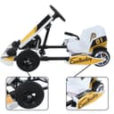 سكوتر كهربائي درفت للبالغين وللأطفال - 36 فولت - أبيض وأصفر COOLBABY DP10-OR-LHX electric scooter go cart electric