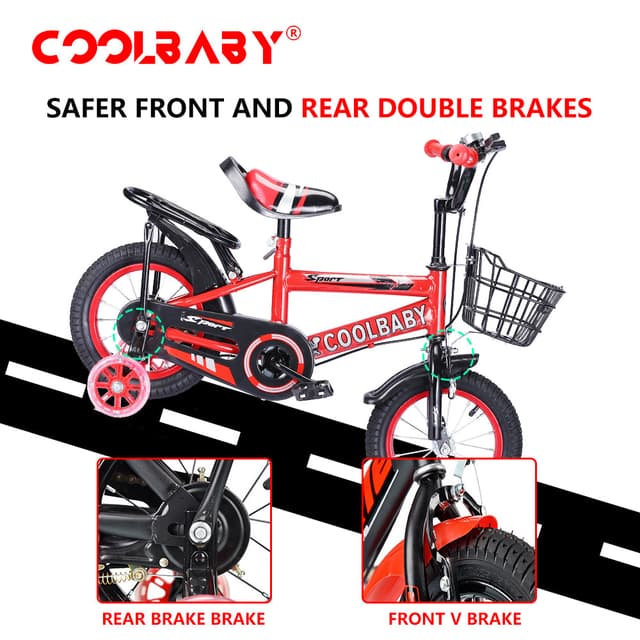 دراجة أطفال COOLBABY ZXC New children bike 12/16 inch