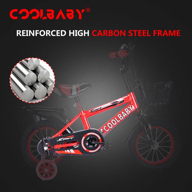 دراجة أطفال COOLBABY ZXC New children bike 12/16 inch