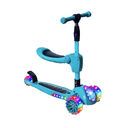 Cool Baby COOLBABY 603 Children's three-in-one scooter, with flashing light-emitting diode wheel, children's scooter, children's toys…