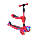 Cool Baby COOLBABY 603 Children's three-in-one scooter, with flashing light-emitting diode wheel, children's scooter, children's toys…