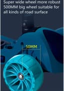 Cool Baby COOLBABY 603 Children's three-in-one scooter, with flashing light-emitting diode wheel, children's scooter, children's toys…