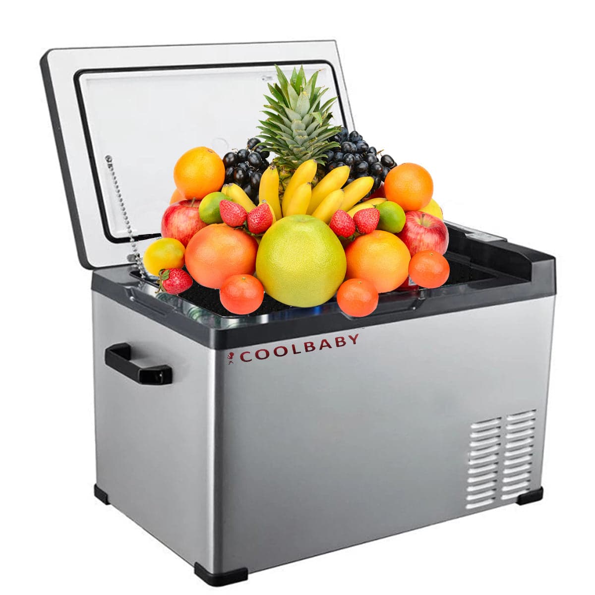 Cool Baby COOLBABY CZBX00 40L Car Refrigerator 220V/12V/24V Mini Fridge Freezer Car/Home Dual-use Small Refrigerator
