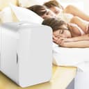 ثلاجة صغيرة للسيارة 8L أبيض Small Car Home Fridge Portable - COOLBABY