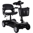 Cool Baby COOLBABY X-01 Golf Cart Electric Adult Mobility Scooter Trolley 4 Wheels Electric Folding Golf Scooter for Adults Seniors with Seat