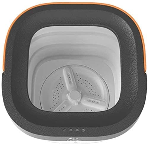 غسالة ملابس صغيرة قابلة للطي محمولة Portable Mini Folding Clothes Washing Machine