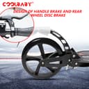Cool Baby COOLBABY CS003 Folding Scooter For Adult Hight-Adjustable Scooter With Big Wheel (Hand Brake Device Or Foot Brake Device)