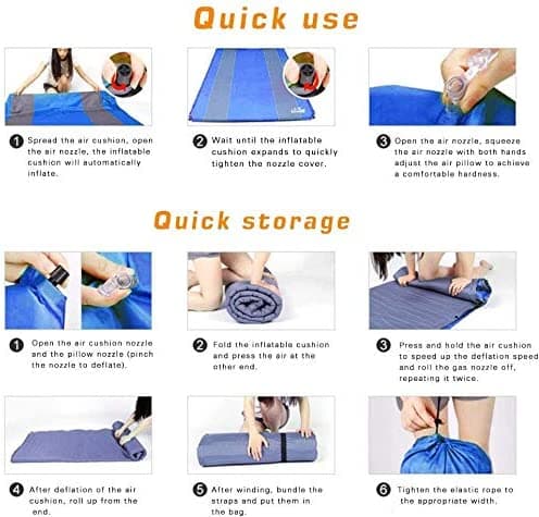 Cool Baby COOLBABY YYCQD Car Automatic Air Mattress - Portable Car Automatic Air Bed Fit for Travel Air Bed Air Mattress Camping Outdoor Mattress