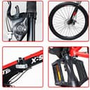 Cool Baby COOLBABY ZXCA1 Mountain Bike 26 inch Folding Bikes with Iron mountain frame, Featuring Ordinary double cutter ring and 21 Speed Shifter, Anti-Slip Bicycles（Gifts: helmets and gloves）