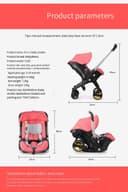 عربية اطفال خفيفة 4 في 1 قابلة للطي كوول بيبي COOLBABY ETAQY01 Baby stroller