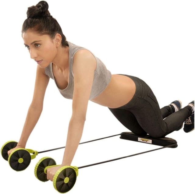 Cool Baby COOLBABY NW005 RevoFlex Extreme Abdominal Wheel All in One Core Muscle Roller Sculpt your Body Dual Tension Ab Muscle Toner