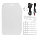 ثلاجة صغيرة للسيارة 8L أبيض Small Car Home Fridge Portable - COOLBABY