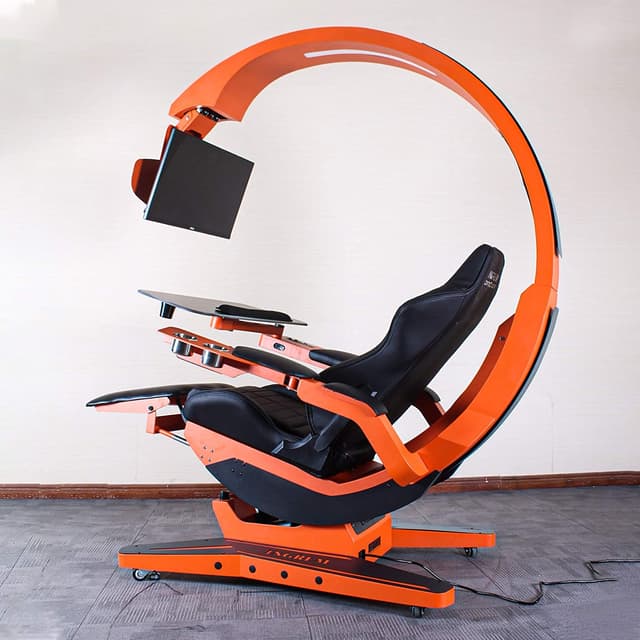 Cool Baby INGREM YXC1A Coding Cabin Computer Cockpit Fat House Happy Chair Home Gaming Chair Space Capsule Computer Chair Home Gaming Chair