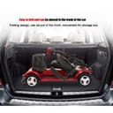Cool Baby COOLBABY X-01 Golf Cart Electric Adult Mobility Scooter Trolley 4 Wheels Electric Folding Golf Scooter for Adults Seniors with Seat
