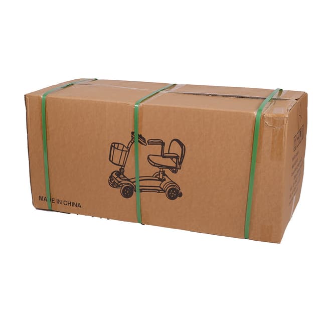 Cool Baby COOLBABY X-01 Golf Cart Electric Adult Mobility Scooter Trolley 4 Wheels Electric Folding Golf Scooter for Adults Seniors with Seat