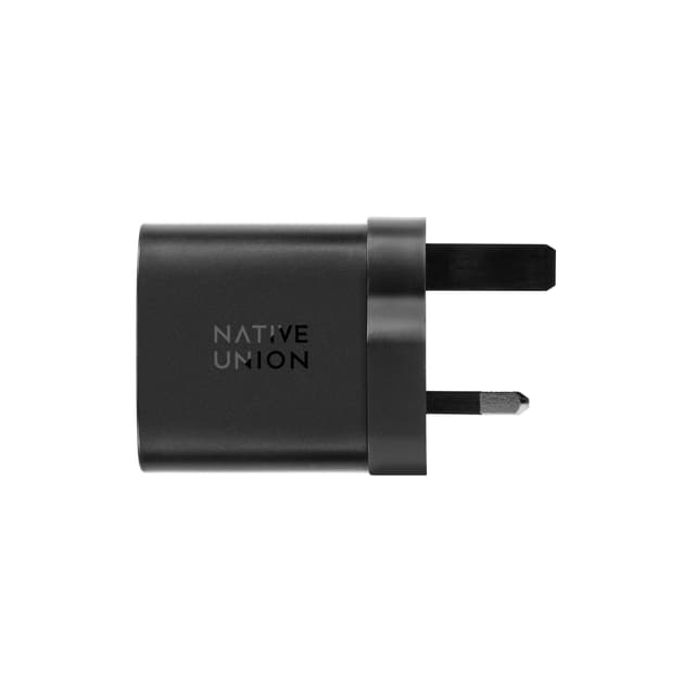 راس شاحن ايفون سريع بمنفذ واحد 30 واط ناتيف يونيون Native Union 30W Fast GaN Charger