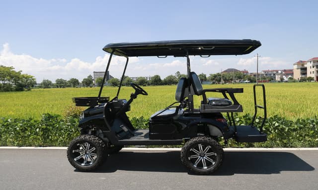 سيارة جولف كهربائية 4 مقاعد 5000 واط 48 فولط كوول بيبيCOOLBABY GRF01-LHX 4 Passengers Off-road Golf Cart