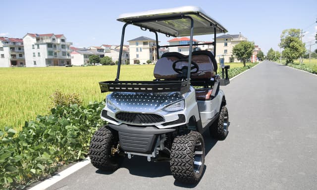 سيارة جولف كهربائية 4 مقاعد 5000 واط 48 فولط كوول بيبيCOOLBABY GRF01-LHX 4 Passengers Off-road Golf Cart
