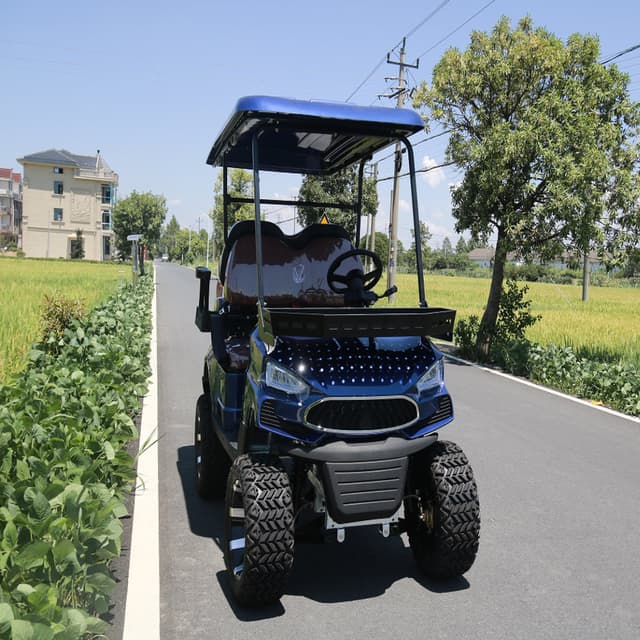 سيارة جولف كهربائية 4 مقاعد 5000 واط 48 فولط كوول بيبيCOOLBABY GRF01-LHX 4 Passengers Off-road Golf Cart