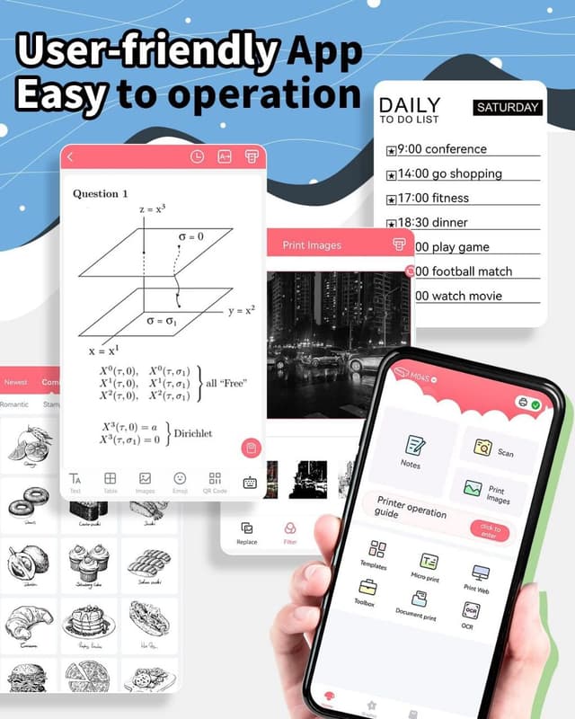 Phomemo M04S Bluetooth Portable-Wireless Thermal Printer