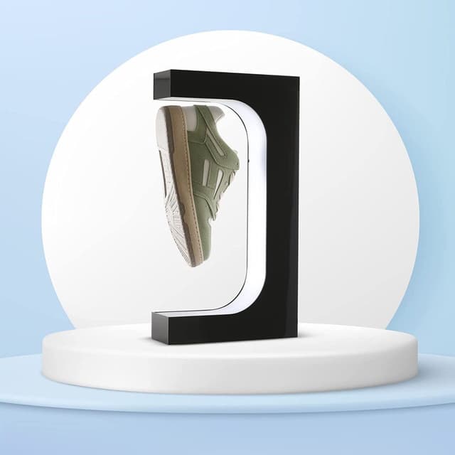 ستاند الأحذية المغناطيسي الطائر Levitating Shoe Display Floating Sneaker Stand